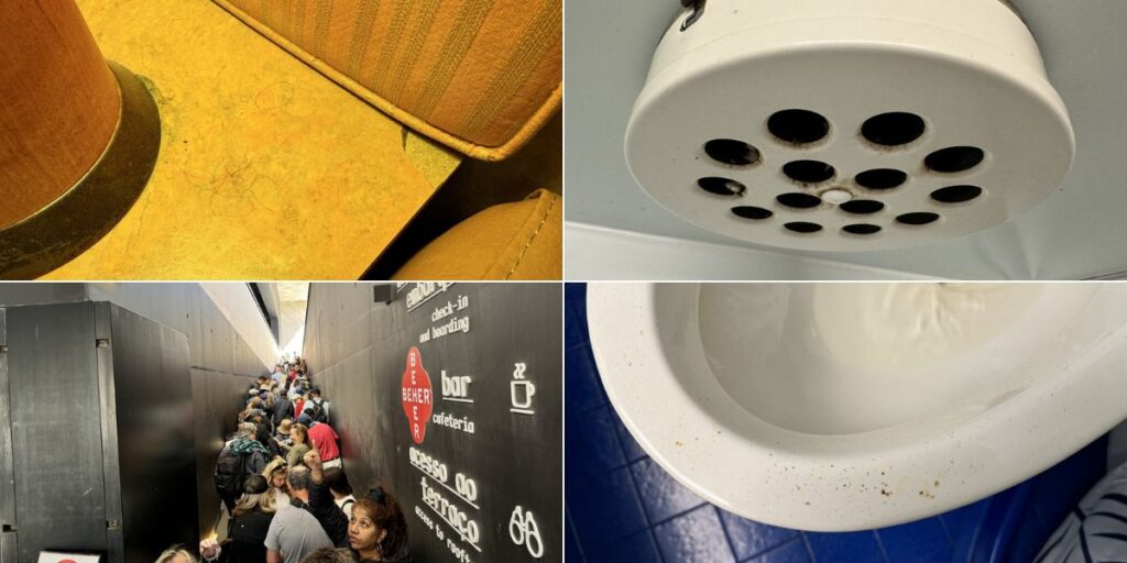 Disgusting Carnival Miracle cruise cabin