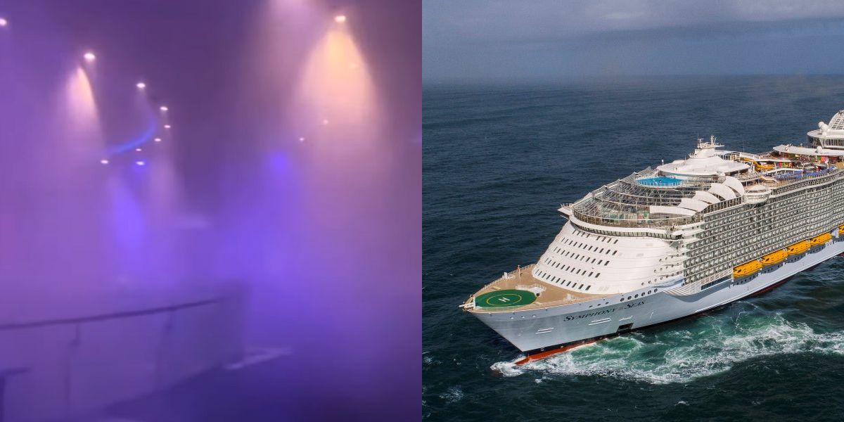 Symphony of the Seas Sprinklers