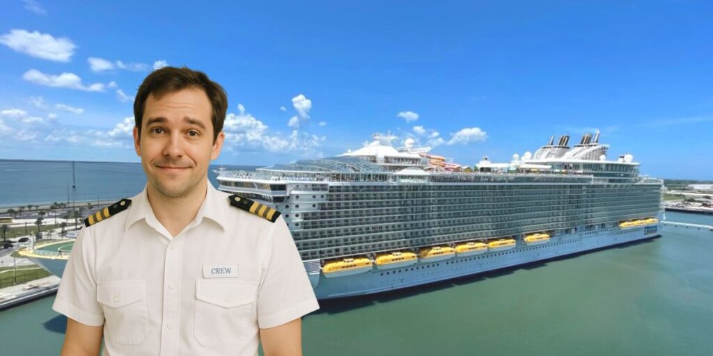 Cruise crew member