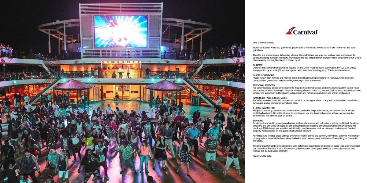Carnival Have Fun Be Safe Letter