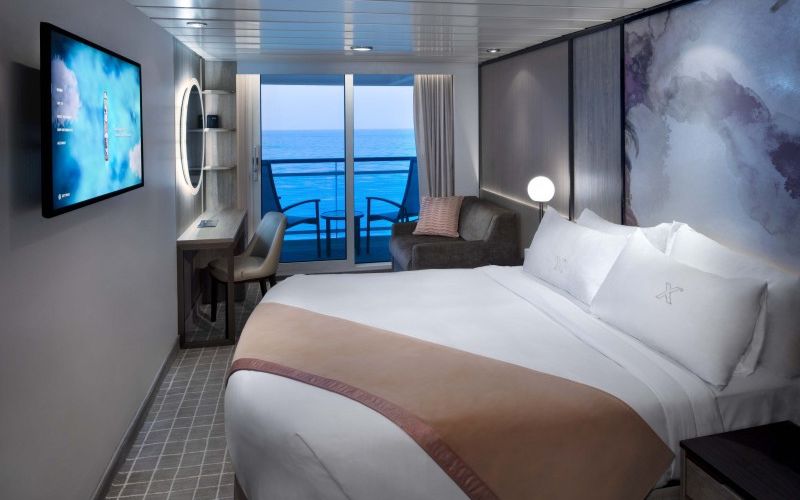 Veranda stateroom on Celebrity Cruises ship