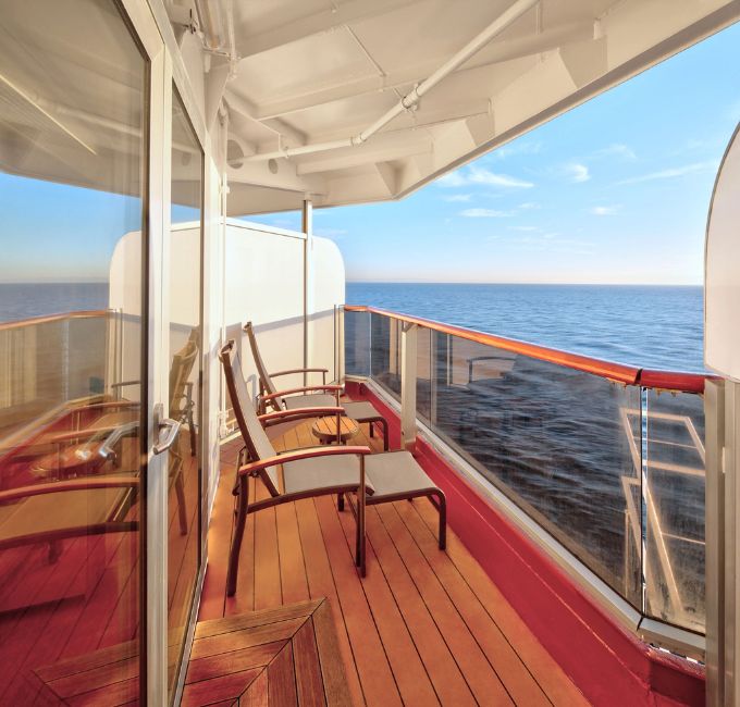 Verandah Stateroom on MS Westerdam