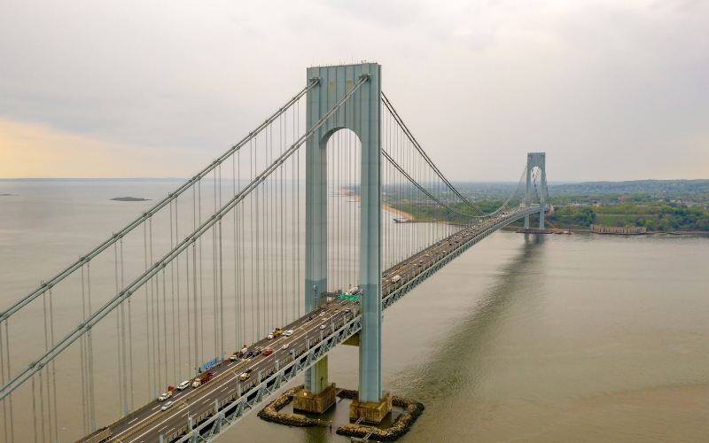 The Verrazzano-Narrows Bridge