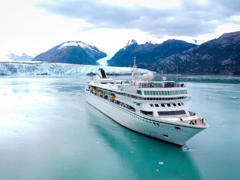 Villa Vie Odyssey with glaciers