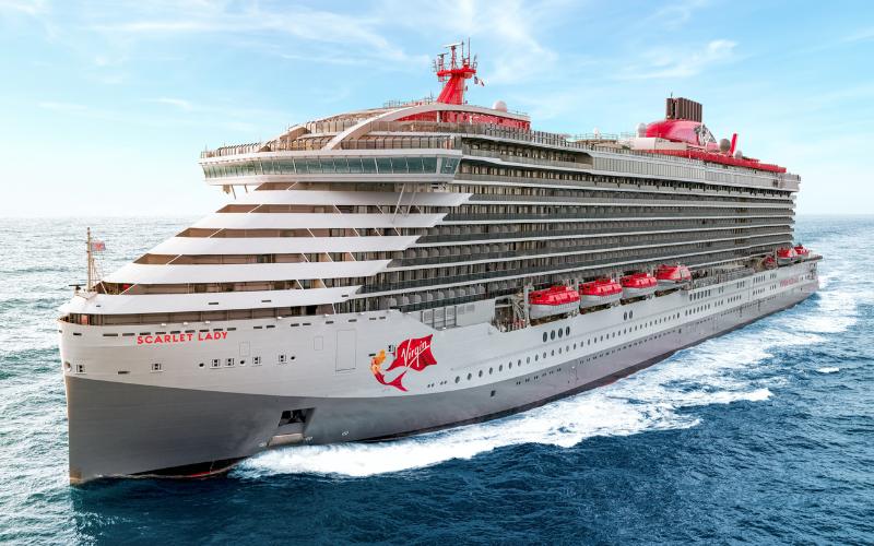 Virgin Cruise ship - Scarlet Lady