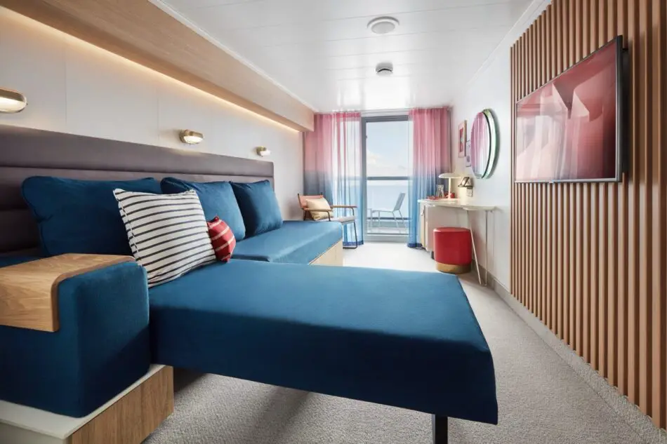 Virgin Voyages sofa