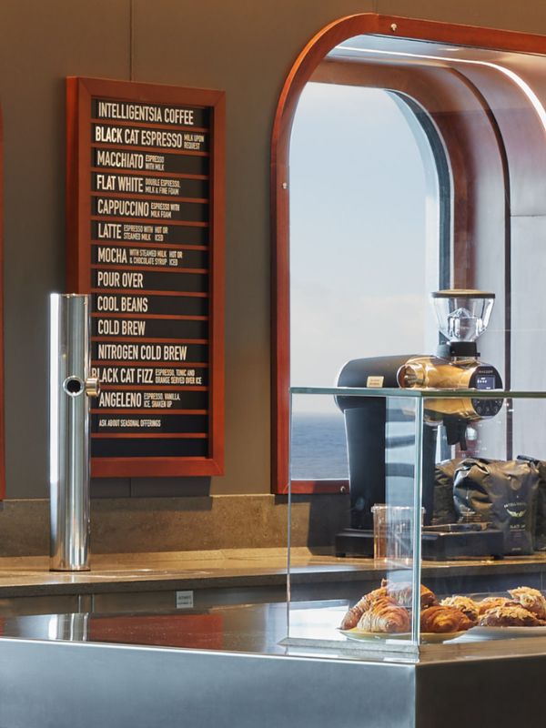 Virgin Voyages coffee menu