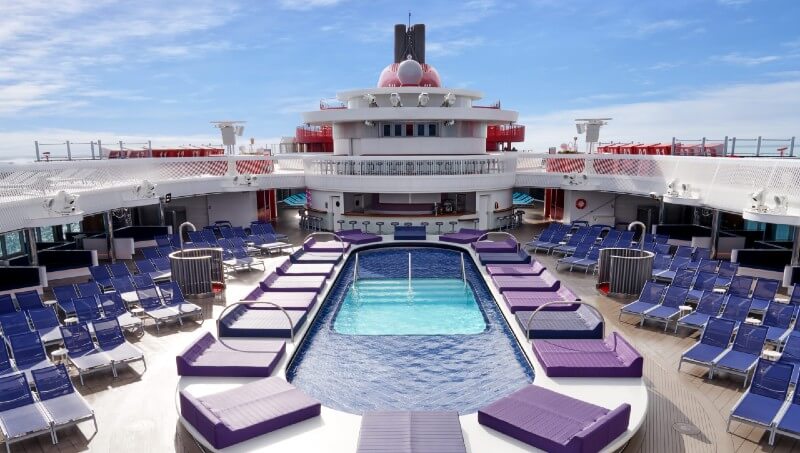 Virgin Voyages pool