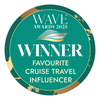 Wave Awards Winner Favourite Cruise Travel Influencer 2025