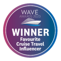 Wave Awards Winner 2023 Favourite Cruise Travel Influencer