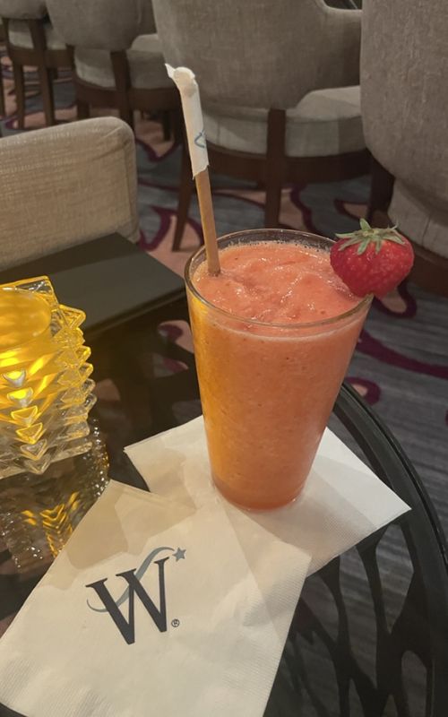 Windstar strawberry smoothie