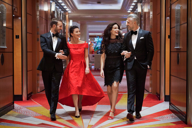 Gala Evening on a Cunard cruise