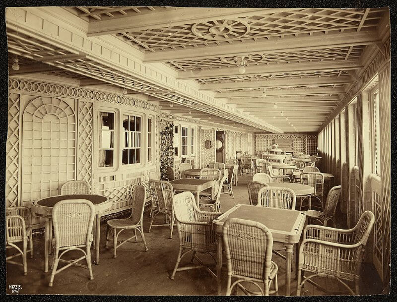 Cafe Parisien on Titanic