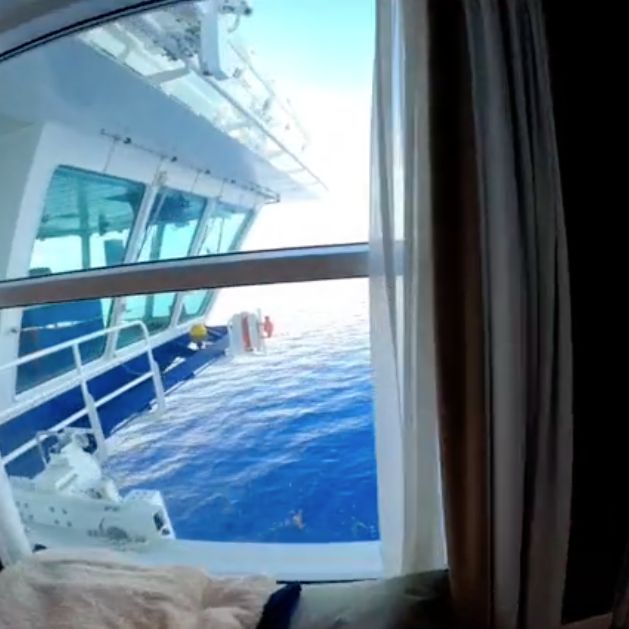 Take a look inside a cruise ship captain's living quarters