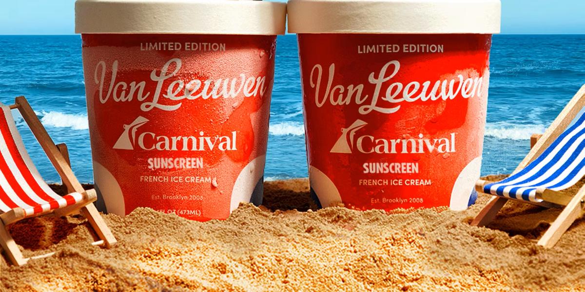 Carnival Sunscreen Ice Cream