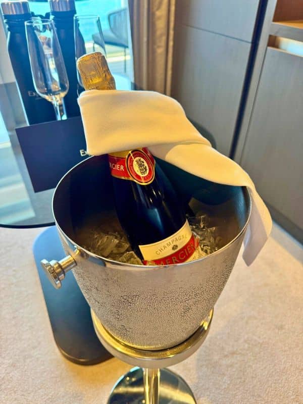 Champgne on ice