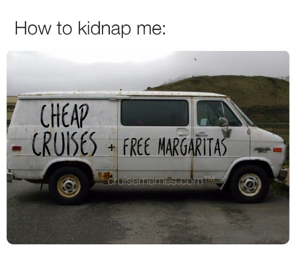 cheap cruises kidnap meme