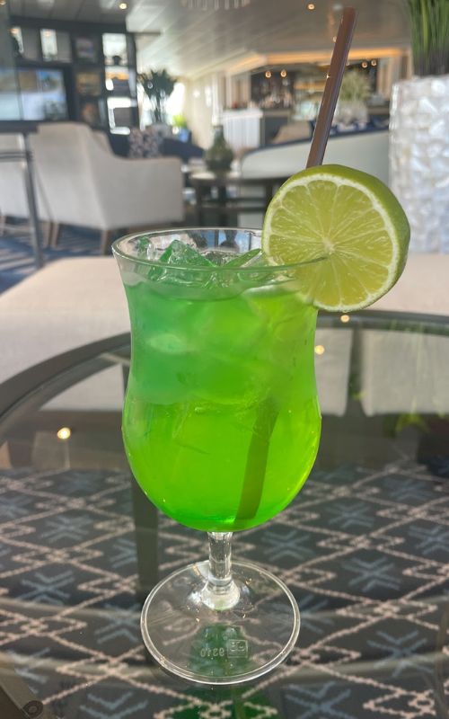 A lovely looking cocktail onboard