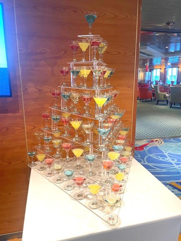 cocktail tower