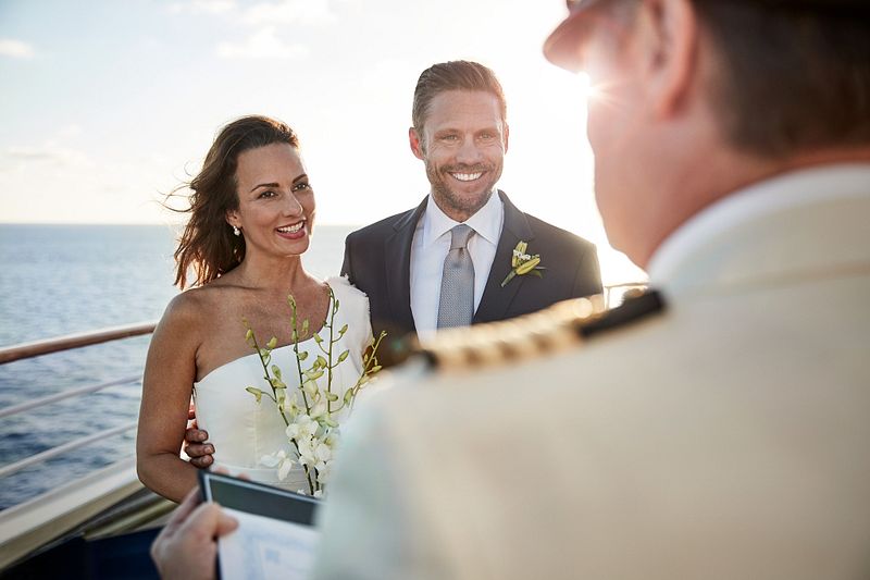 cruise ship wedding