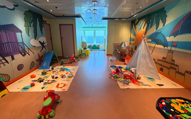 baby room in kids club