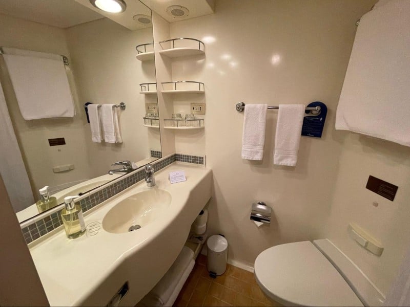 cruise ship bathroom