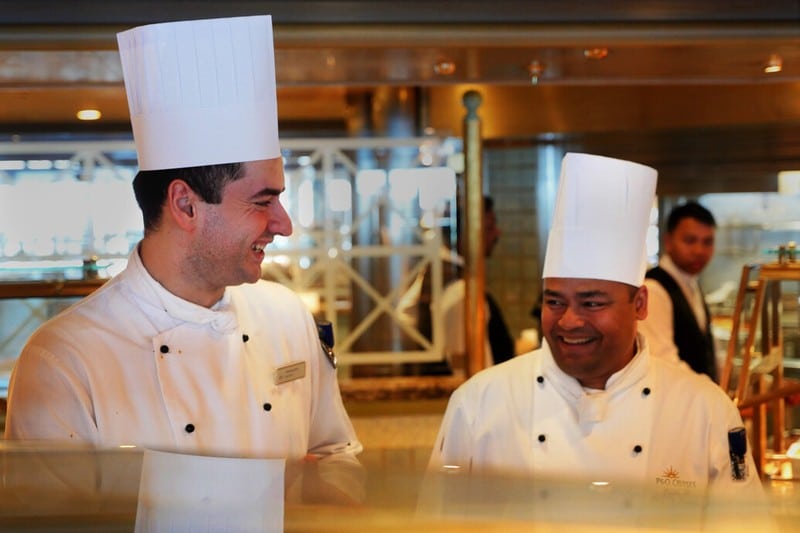 chef salaries on cruise ships