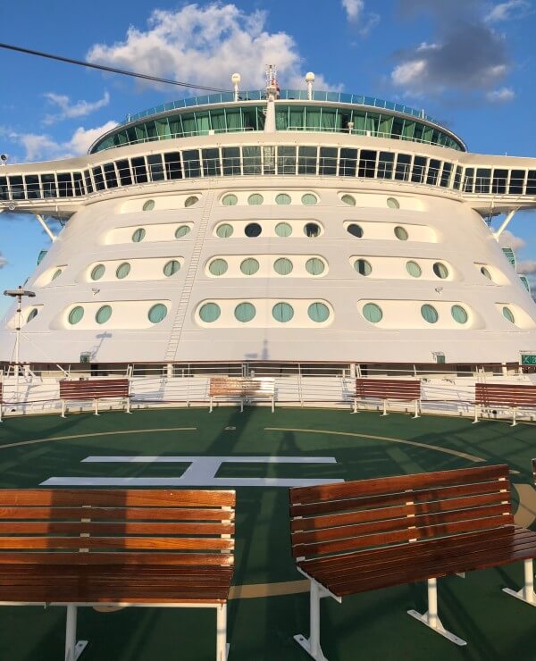 cruise ship helipad