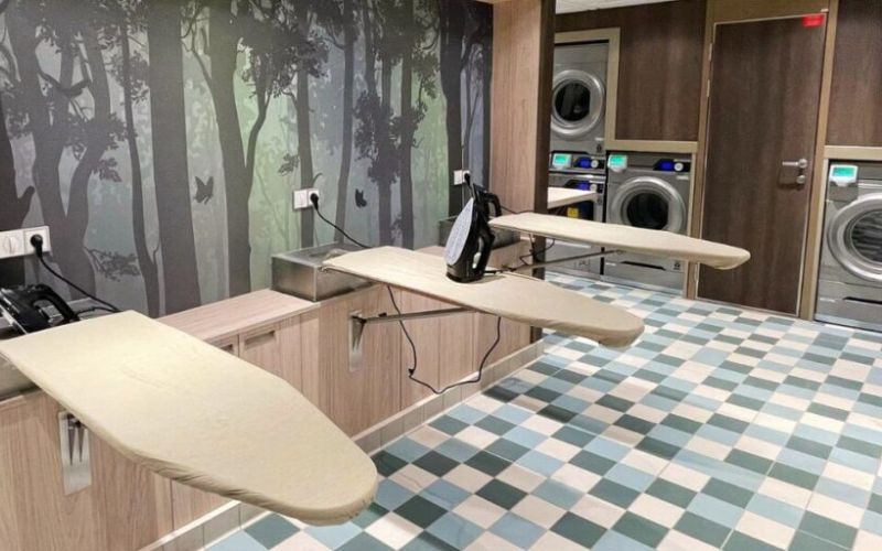 cruise ship laundry room