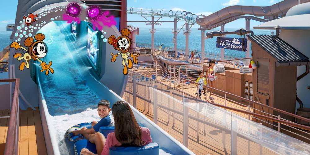 disney cruise ships with water slide