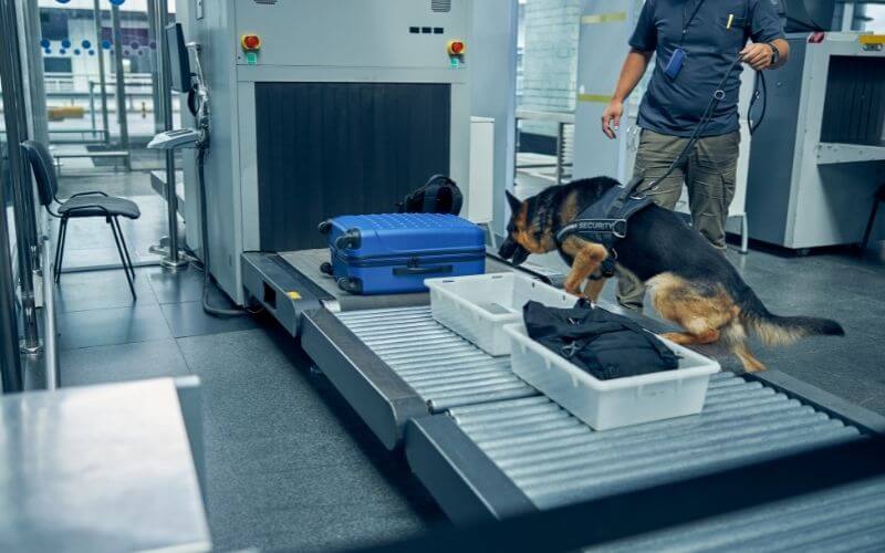 miami cruise port drug dogs