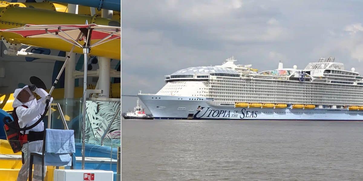 Utopia of the Seas bee infestation