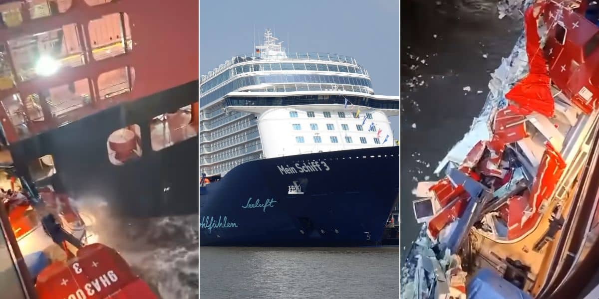 Mein Schiff 3 Damage After Collision