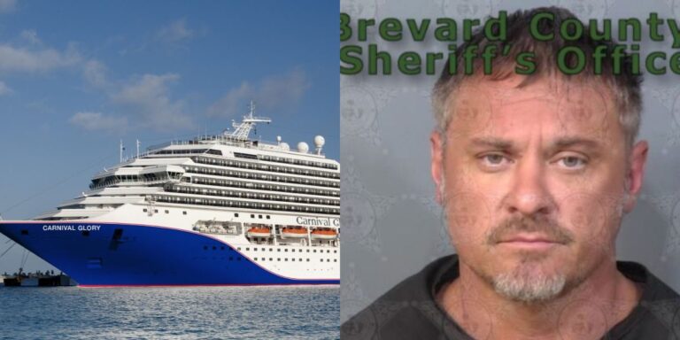 Man arrested for assaulting children onboard
