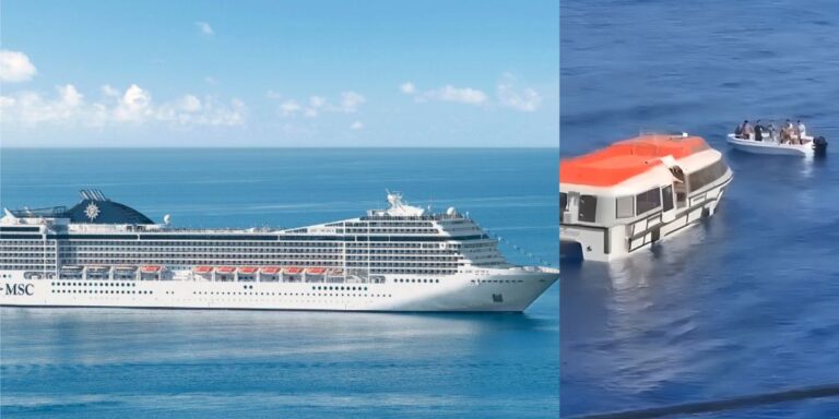 MSC Musica Rescues Adrift Sailors
