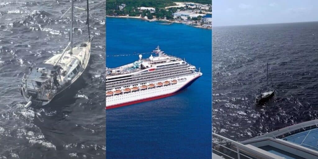 Carnival Conquest sailor rescue