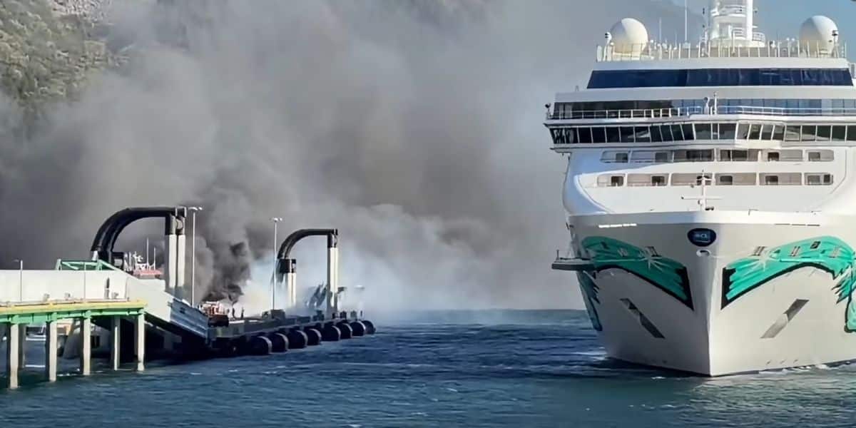 Norwegian Jade boat fire