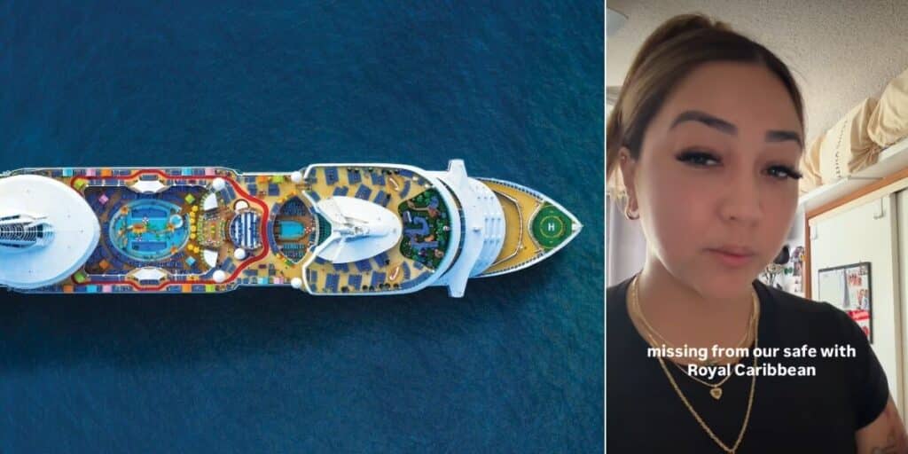 Missing safe money Navigator of the Seas
