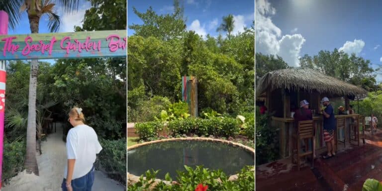 Royal Caribbean Secret Garden Bar at CocoCay