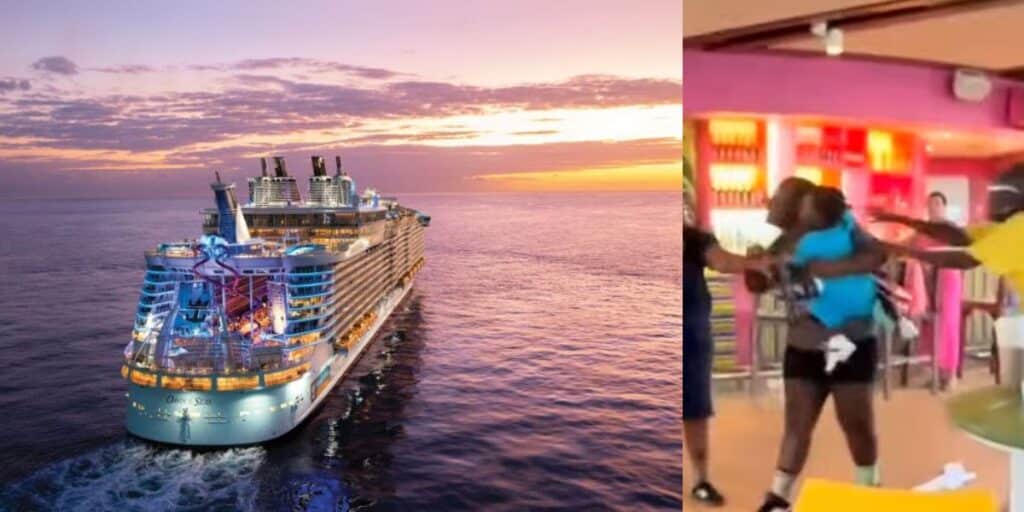 Cruise brawl involving child on Oasis of the Seas