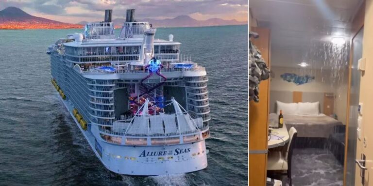 Allure of the Seas Cabin Leak