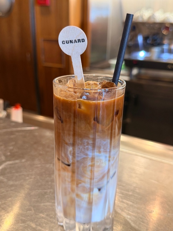 Cunard iced coffee
