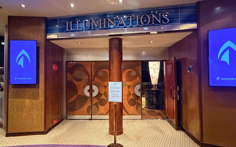 Illuminations entrance