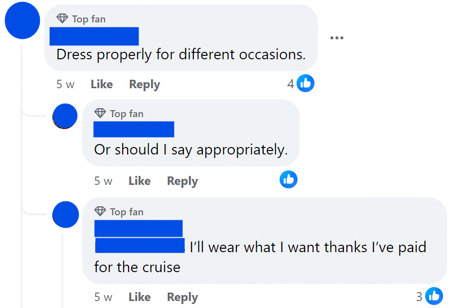Dress properly for different occasions. Or should I say appropriately.