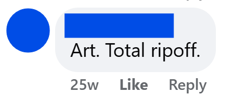 Art. Total ripoff.
