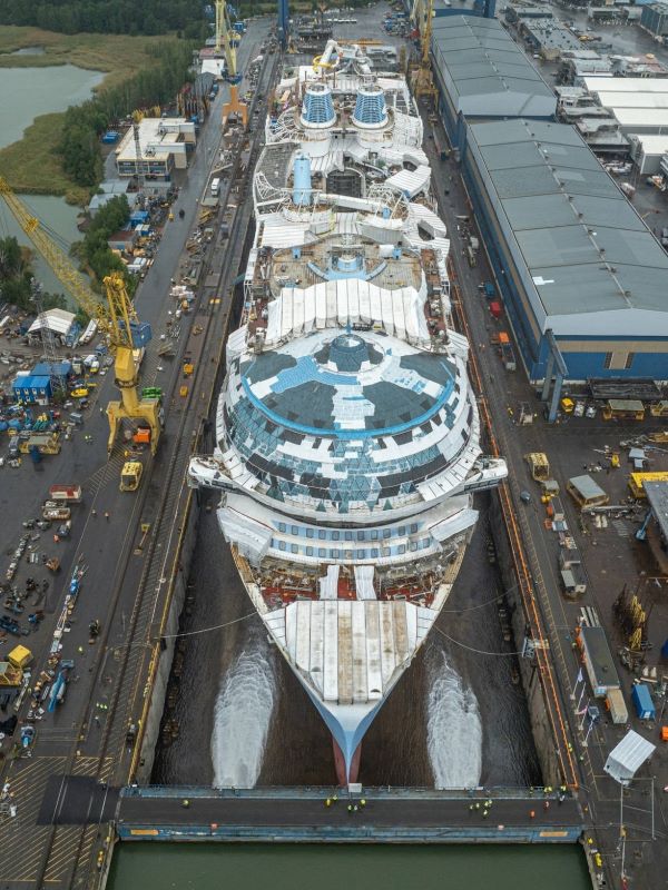 Legend of the Seas float out