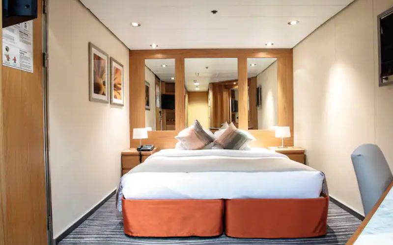 The inside cabin of Marella Explorer 2