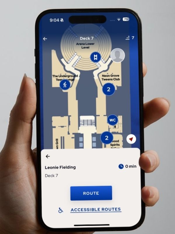 Medallion app on phone