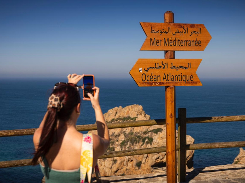 taking photos in Morocco