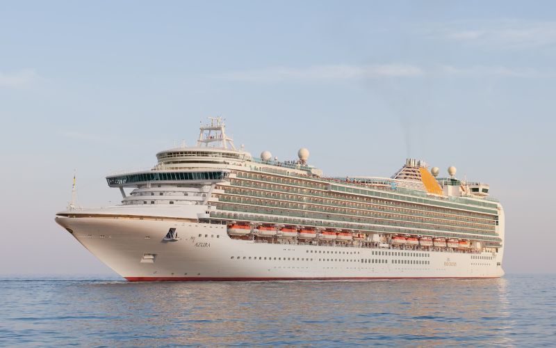 Medium-sized cruise ship Azura